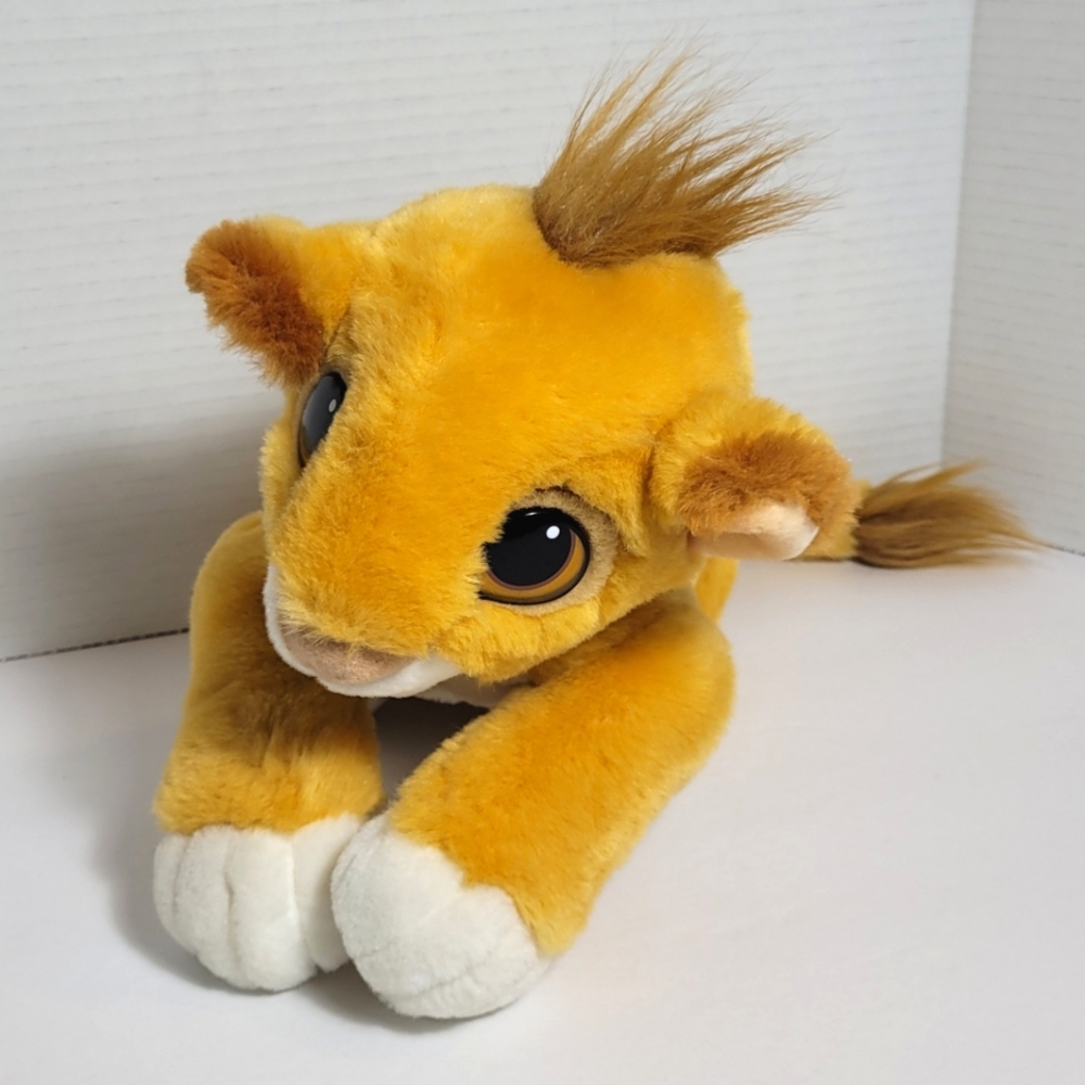 The Lion King Floppy Baby Simba Authentic Mattel Disney Plush Toy Vintage 1993